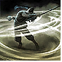 Whirling Assault in-game equipment